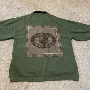 ♻️ One Of a Kind We The Free / Burberrys Up cycled Jean Jacket ♻️